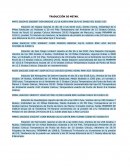 Traduccion de un metar