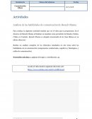 Análisis de las habilidades de comunicación de Barack Obama