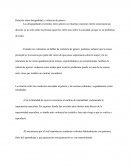 Relación desigualdad y violencia de género