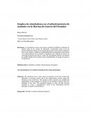 Empleo de simuladores en el adiestramiento de combate en la Marina de Guerra del Ecuador