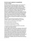 El arte de la guerra aplicada a la competitividad