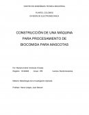 CONSTRUCCIÓN DE UNA MÁQUINA PARA PROCESAMIENTO DE BIOCOMIDA PARA MASCOTAS