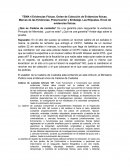 Evidencias Físicas. Orden de Colección de Evidencias físicas. Marcas de las Evidencias