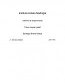 Informe de experimento “Cómo limpiar plata”