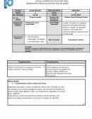 Planes de sesión de educación fisica