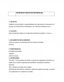 Procedimientos de entras y salidas