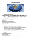 ¿Qué es un tratado internacional?