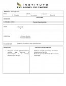 Planeacion didactica. Electricidad