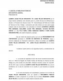 Juicio de Identidad de Persona