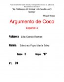 Argumento de COCO la película