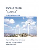 Parque eolico “amistad”