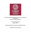 Proponer estrategias que permitan elevar el nivel de competitivas del Hotel Royal Villas