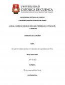 De qué forma afecto la ética en el abandono de la presidencia de Perú