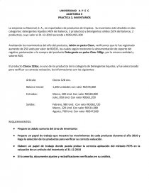 Inventarios practica. Página 1