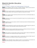 Ejercicio 3 Unidad 3. La Gestión de la Calidad Aplicada a la Educación