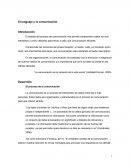 El lenguaje y la comunicación. El proceso de la comunicación