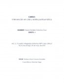 Cuadro integrador síntomas TEPT