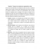 Capítulo 7: Superar los obstáculos organizativos clave