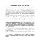 Propuesta de Mejora “Caso de Lucia”