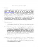 EDUCAR BIEN O SER RENTABLE Sinopsis