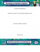 EVIDENCIA 6: PROYECTO “PLAN DE MANEJO AMBIENTAL (PMA)”