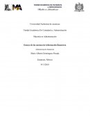 Ensayo de las normas de información financiera