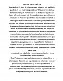 CRITICA Y AUTOCRÍTICA