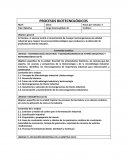 Procesos biotecnológicos