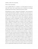 Mill manifiesta que es nuestro ‘’sentimiento de la humanidad’’