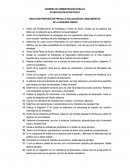 PLANIFICACIÓN ESTRATÉGICA. BANCO DE PREGUNTAS