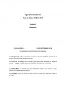 Ingeniería de Sistemas. Propiedades y características de los sistemas