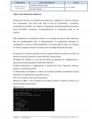 ¿Qué es un sistema de archivos?