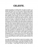 CELESTE (HISTORIA FICTICIA)