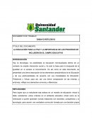 LA EDUCACIÓN PARA LA PAZ Y LA IMPORTANCIA DE LOS PROCESOS DE INCLUSIÓN EN EL CAMPO EDUCATIVO