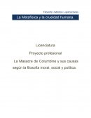 La Metafísica y la crueldad humana