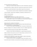 LEY DE CONTRATO DE TRABAJO 20.744