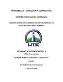 Auditoria administrativa y de servicios