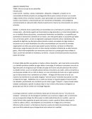 ENSAYO DESCRIPTIVO. Alicia en el país de las maravillas