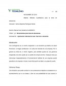 Aportación individual al caso Servicio a domicilio