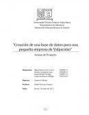 Sistemas de Información para la Gestión “Creación de una base de datos para una pequeña empresa de Valparaíso”