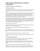 GESTION ADMINISTRATIVA DEL COMERCIO INTERNACIONAL