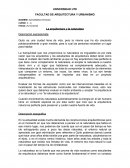 La arquitectura y la naturaleza