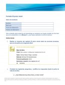 Evidencia de Aprendizaje . El juicio moral sobre las acciones humanas
