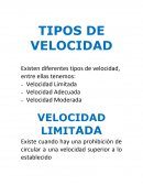 LA VELOCIDAD EN LA CONDUCCION
