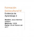 Formación sociocultural