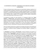 Los antecedentes conceptuales y metodológicos de las tradiciones psicológicas contemporáneas
