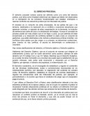 EL DERECHO PROCESAL