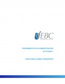 FUNDAMENTOS DE ADMINISTRACIÓN ACTIVIDAD 1