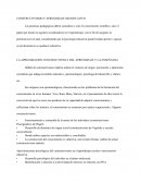 CONSTRUCTIVISMO Y APRENDIZAJE SIGNIFICATIVO