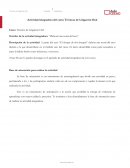 Técnicas de Litigación Oral. “Elaborar una teoría del caso”